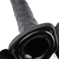 Fetish Fantasy Series 8-Inch Vibrating Hollow Strap-on - Black