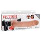 Fetish Fantasy Series 11-Inch Vibrating  Hollow Strap-on - Flesh