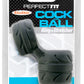 Silaskin Cock & Ball Ring and Stretcher - Black