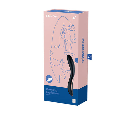 Satisfyer Rrrolling Explosion - Vibrator - Black