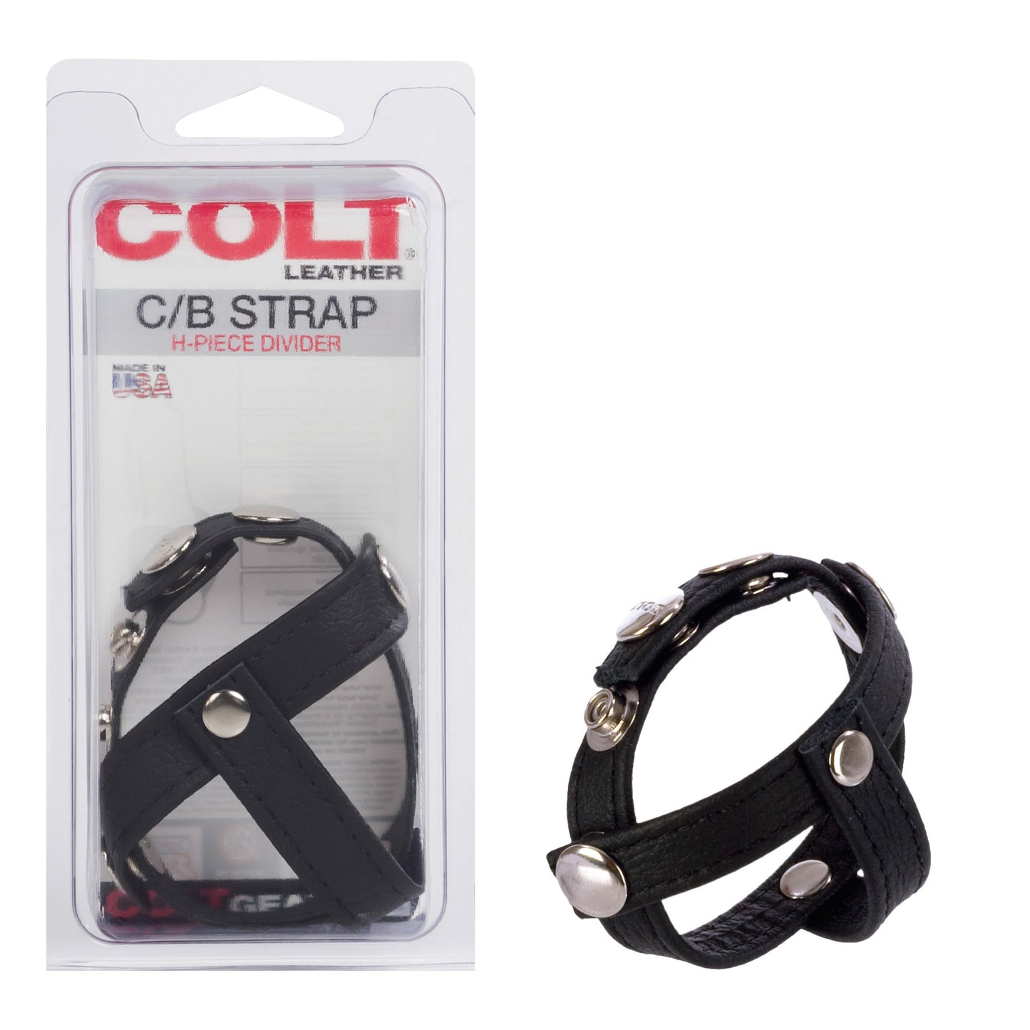 Colt Leather C-b Strap H-Piece Divider