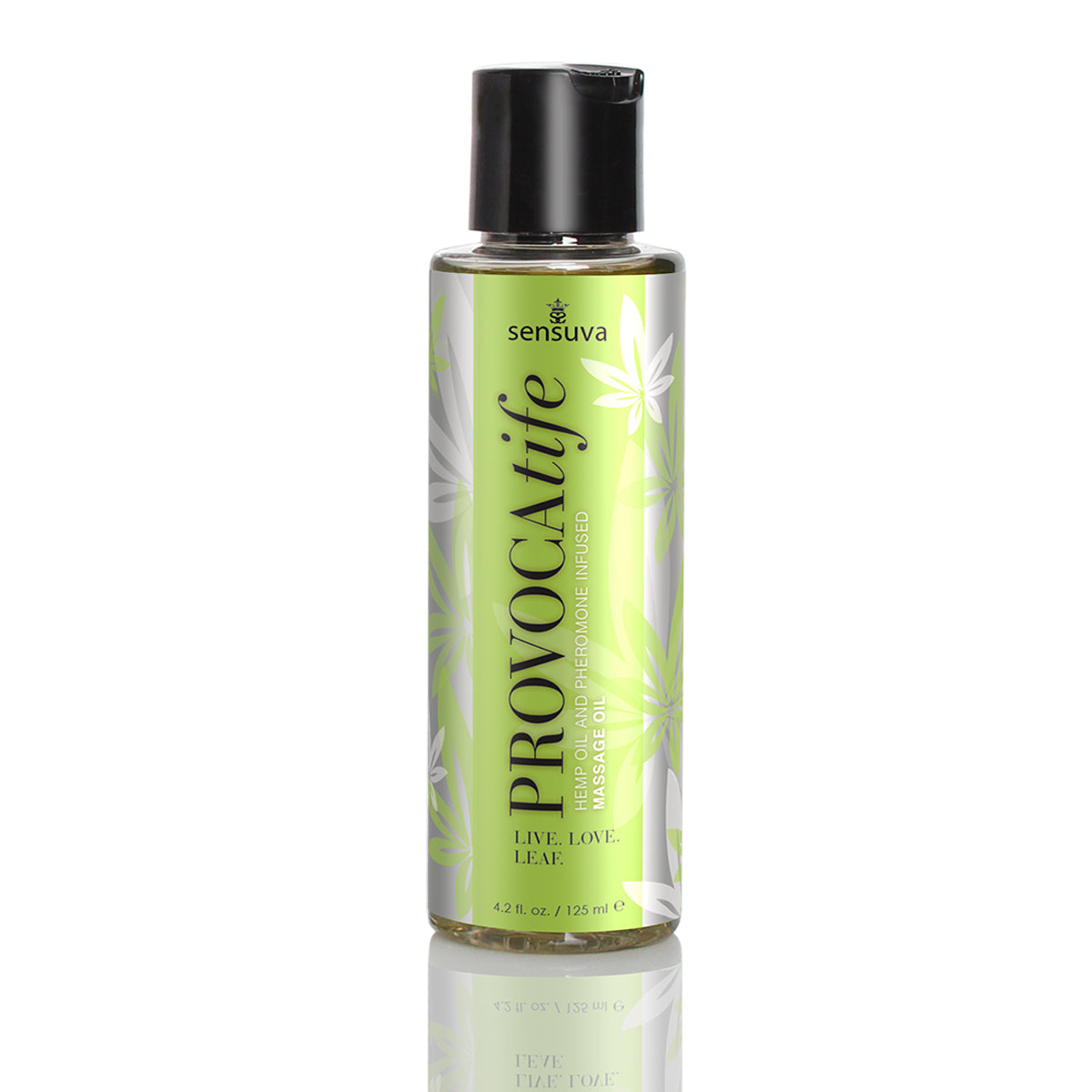 Provocatife Hemp Oil & Pheromone Infused Massage Oil - 4.2 Fl. Oz. / 125 ml