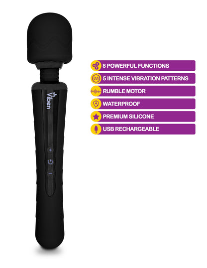 Obsession - Intense Wand Massager - Black