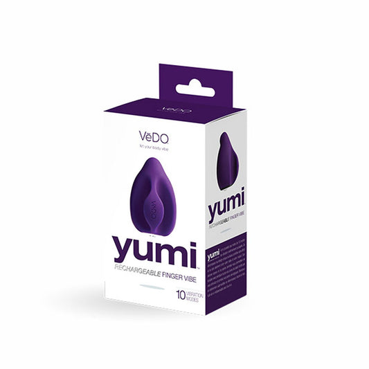 Yumi Rechargeable Finger Vibe - Deep Purple