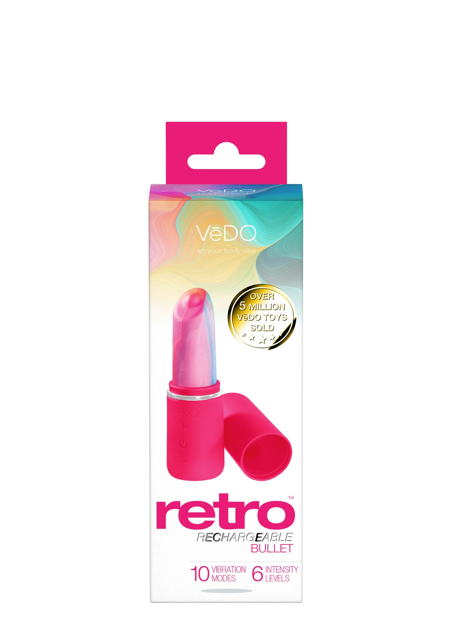 Retro Rechargeable Bullet - Pink