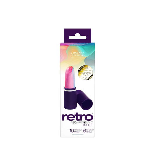 Retro Rechargeable Bullet - Purple